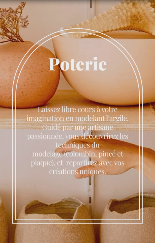 les ateliers du week end