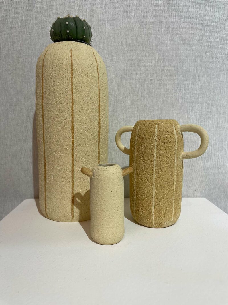 vases grès chamotté