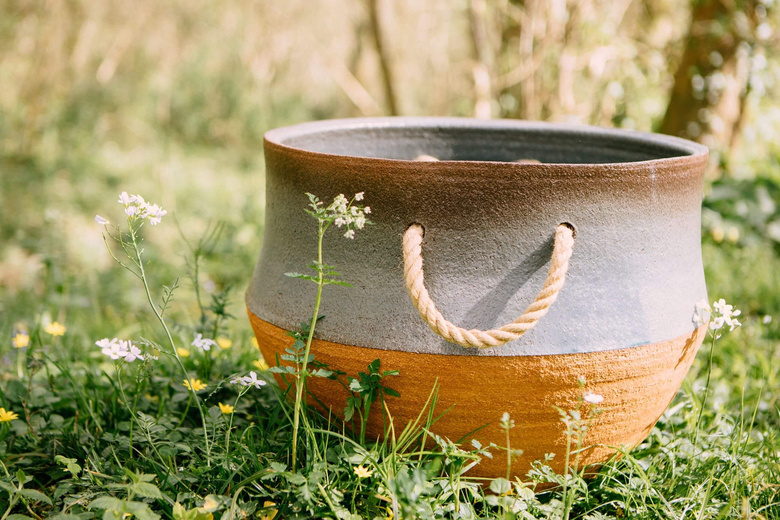 panier grès chamotté
